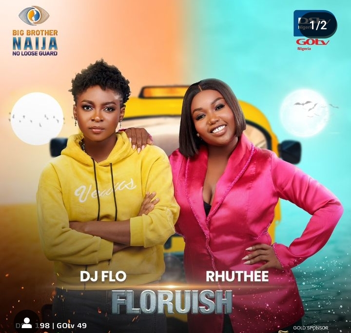 Dj Flo and Rhuthee Bbnaija 