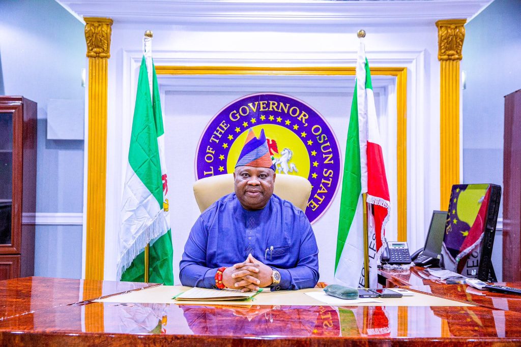Governor Adeleke discards PDP